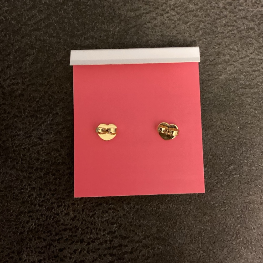 NWT ♠️Kate Spade Sweetheart Statement Studs - Picture 3 of 6